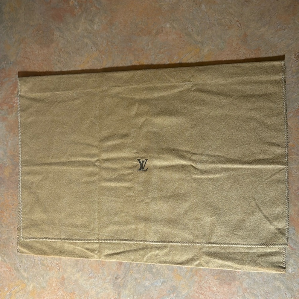 LOUIS VUITTON VINTAGE DUSTBAG, flannel